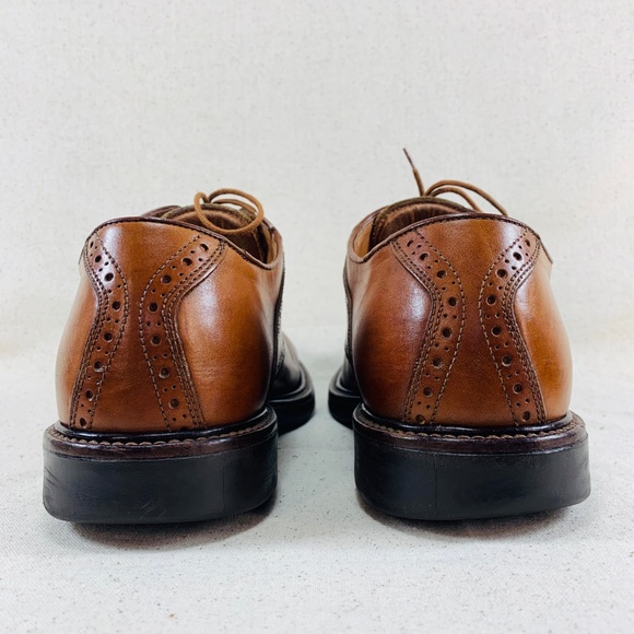 Brown Leather Oxfords Shoes - Men’s 10